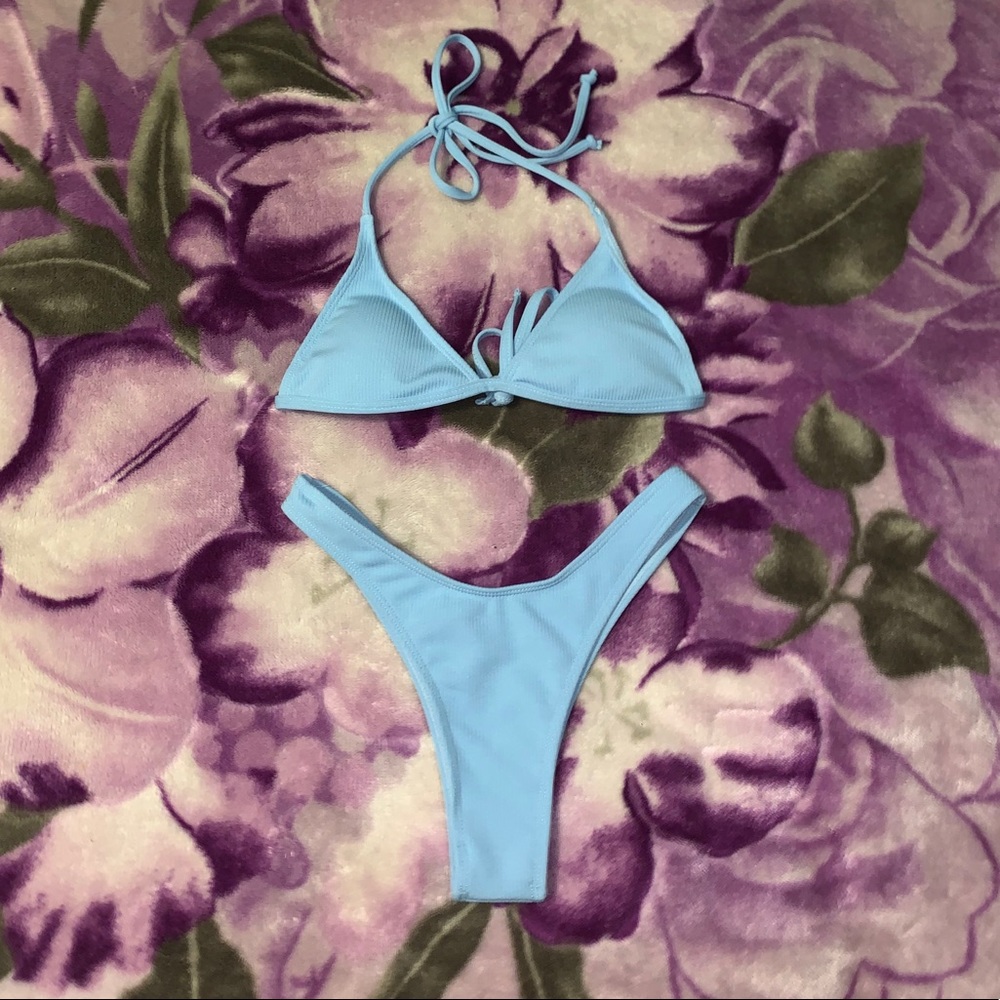 Ribbed Bikini Set